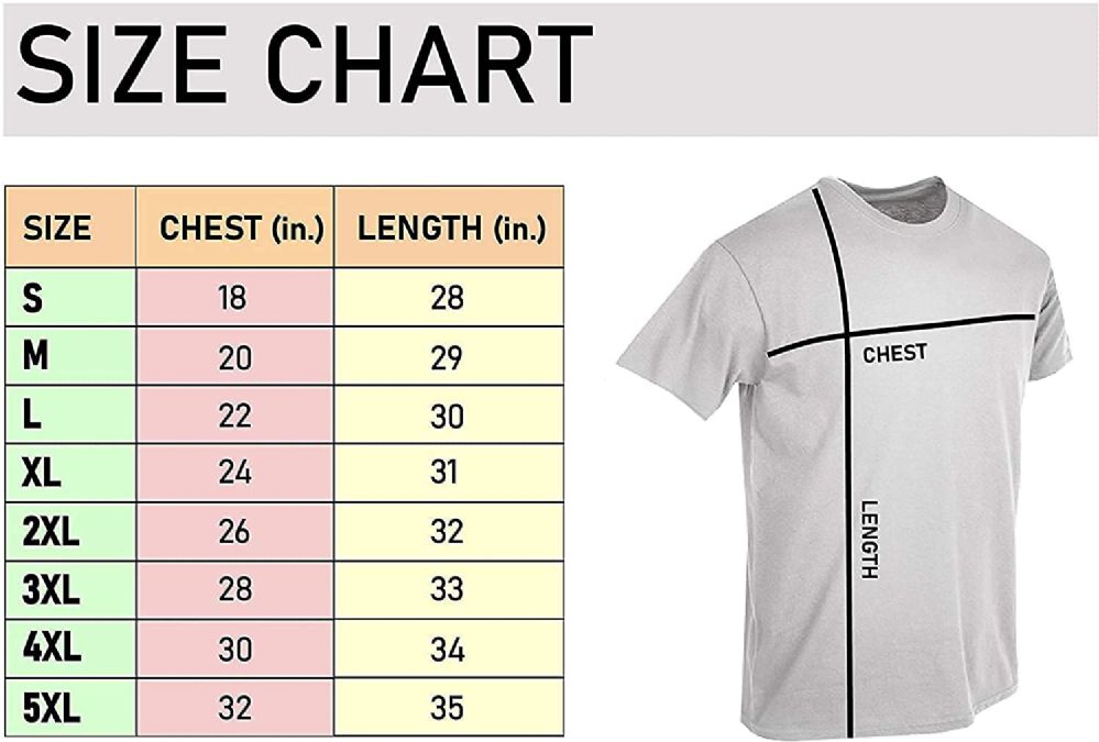 Big And Shirt Size Chart