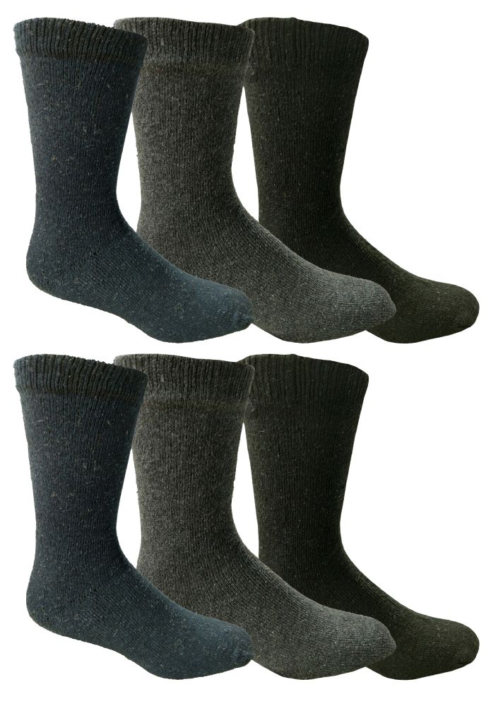 Details about   4 Pairs Stanely Men's Work Socks Boots Thermal Crew Gray Black 10-13 Fit SZ 6-12